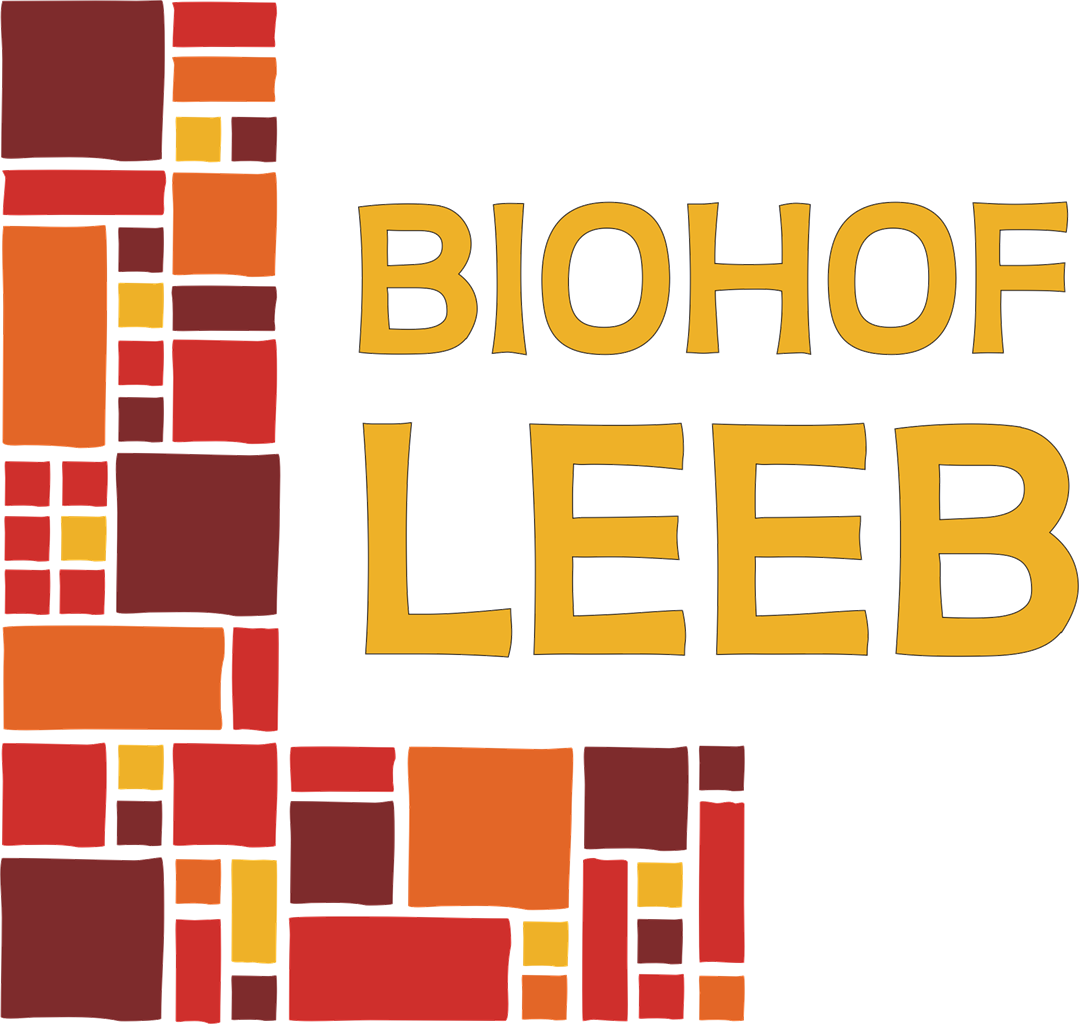Logo des Biohofs der Familie Leeb