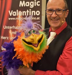 Karl Haunold als Magic Valentino