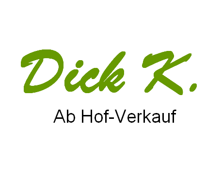 Log für den Ab Hof-Verkauf Karl Dick